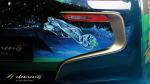 BMW i8 Roadster 4 Elements Art Car by Milan Kunc 2019 года